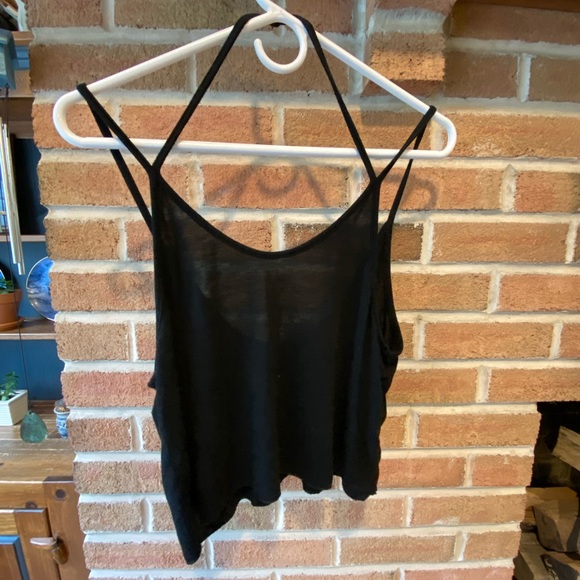 Black Strappy Cami - Picture 1 of 3